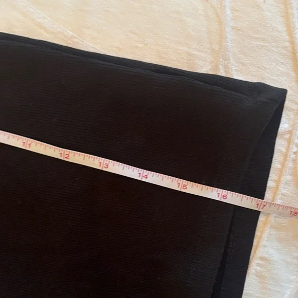 Black Ribbed Henley Tank - Picture 5 of 6